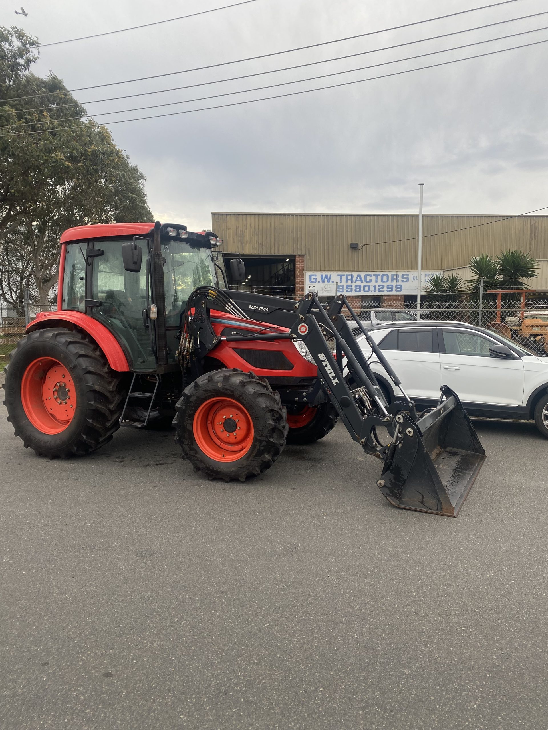 2023 kioti px1153 115hp tractor only 779 hours - Image 2